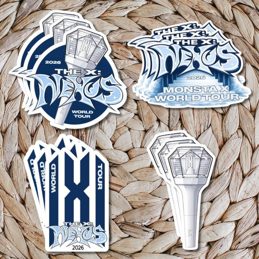 Monsta X "The X: Nexus" Freebie Stickers
