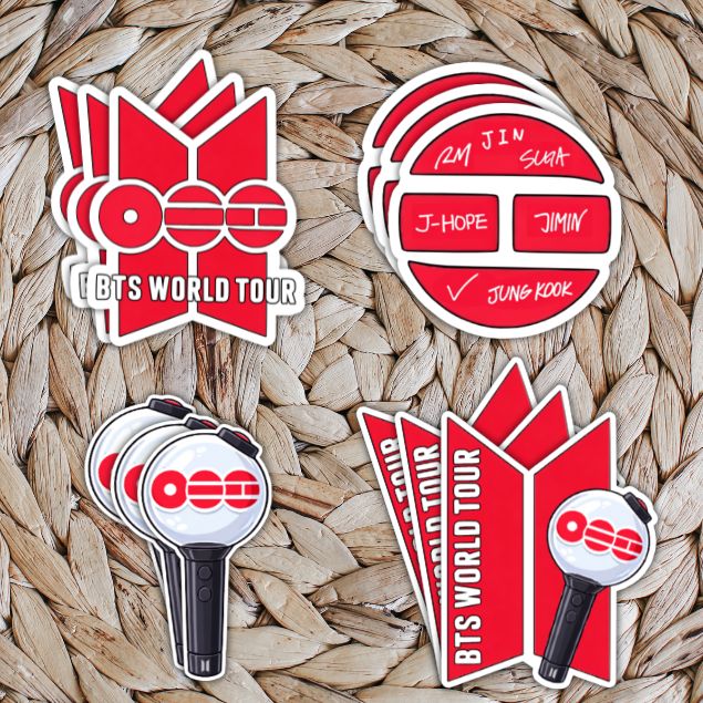 ARMY World Tour Stickers (Freebie Packs)